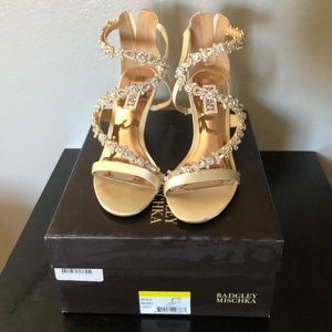 Badgley Mischka Bennet Ivory Size 7